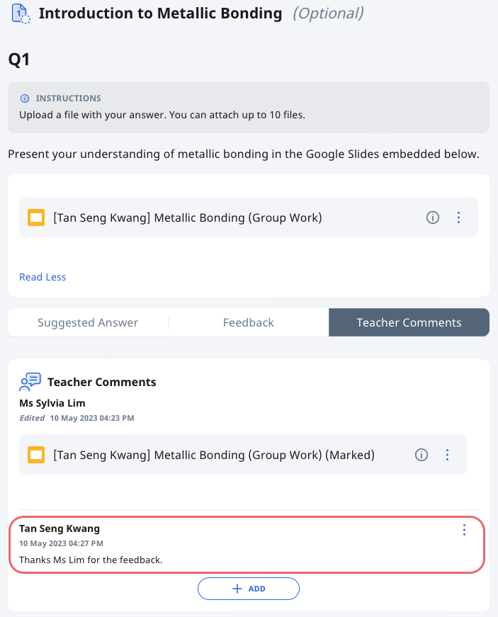 Attempt Google-Attached Files