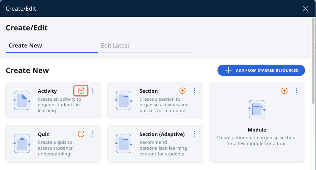 Use Authoring Copilot to create New Activities & Components