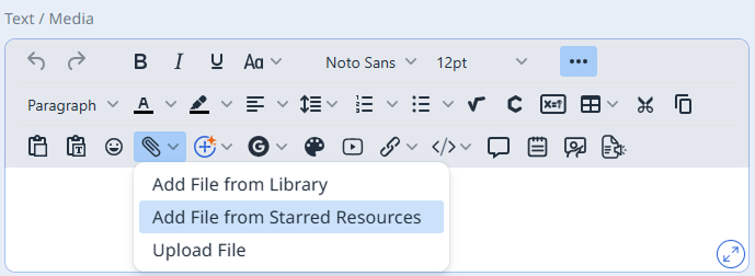 Insert Media Objects