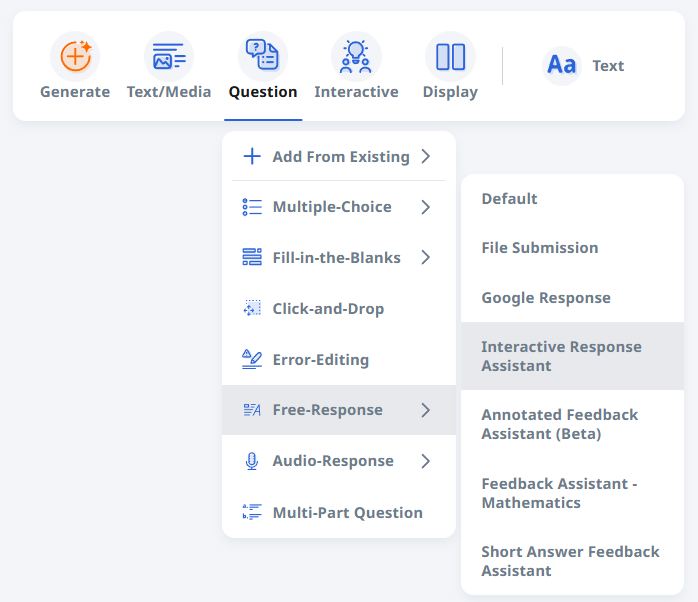 Interactive Response Assistant