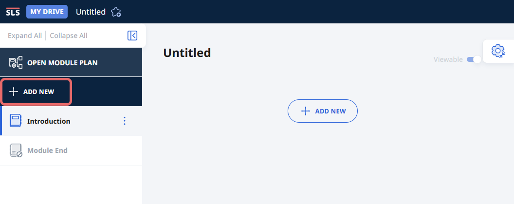 Add Existing Activities from Resources