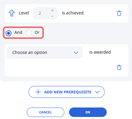 Add Activity, Quiz or Section Prerequisites