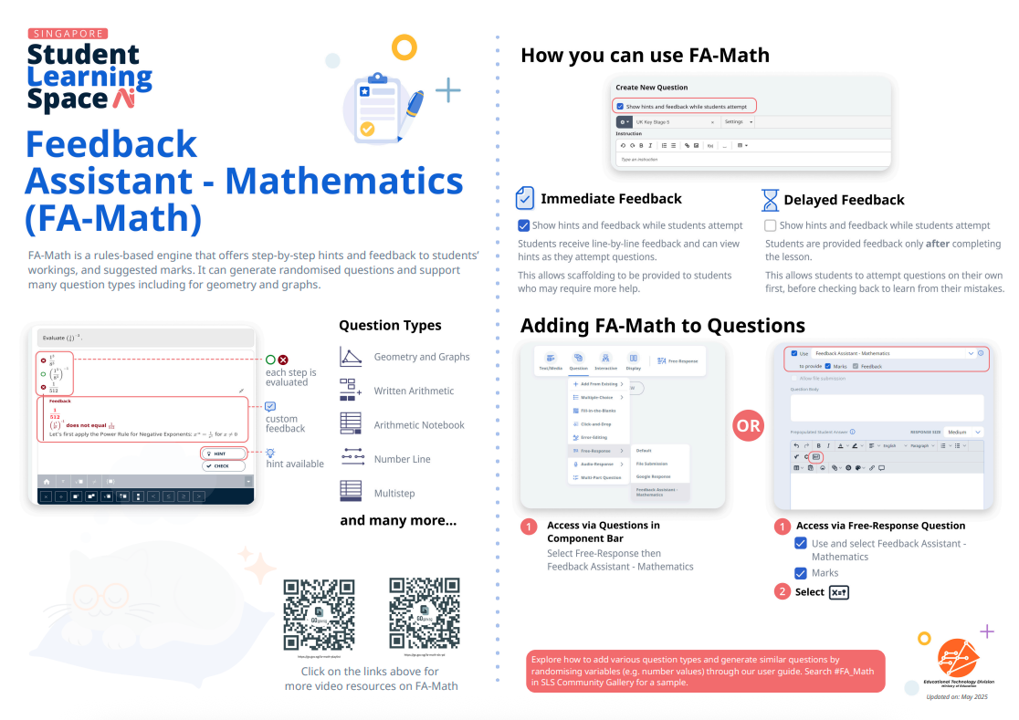 (C1,i) Add Feedback Assistant - Mathematics (FA-Math)
