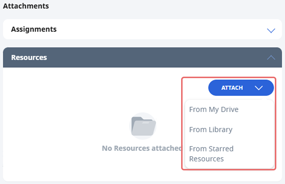 Add Attachments to Tasks or Events